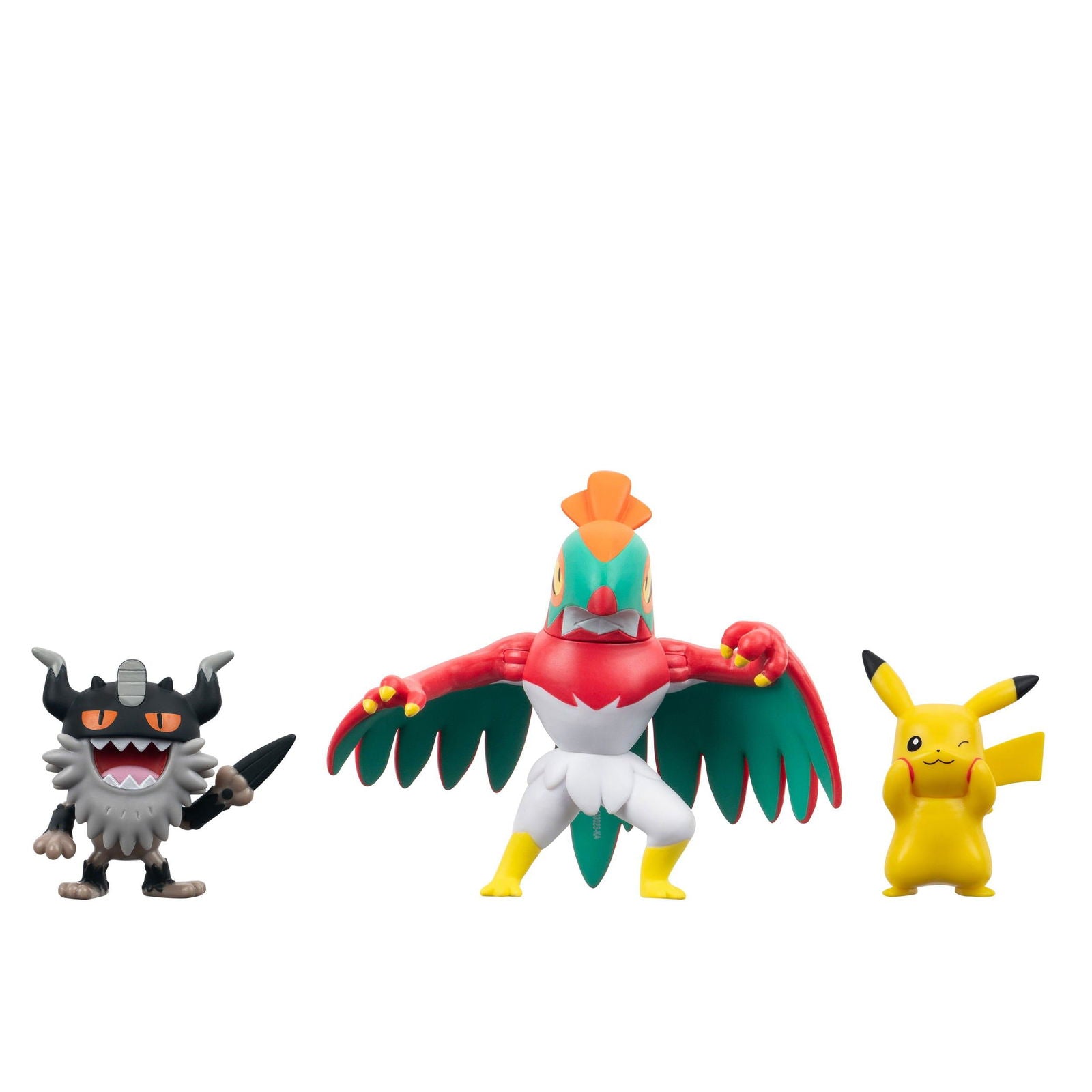 Pokémon Battle Figure Set Figuren 3er-Pack Pikachu #8, Mauzinger, Resladero 5 cm Minifiguren Yokina