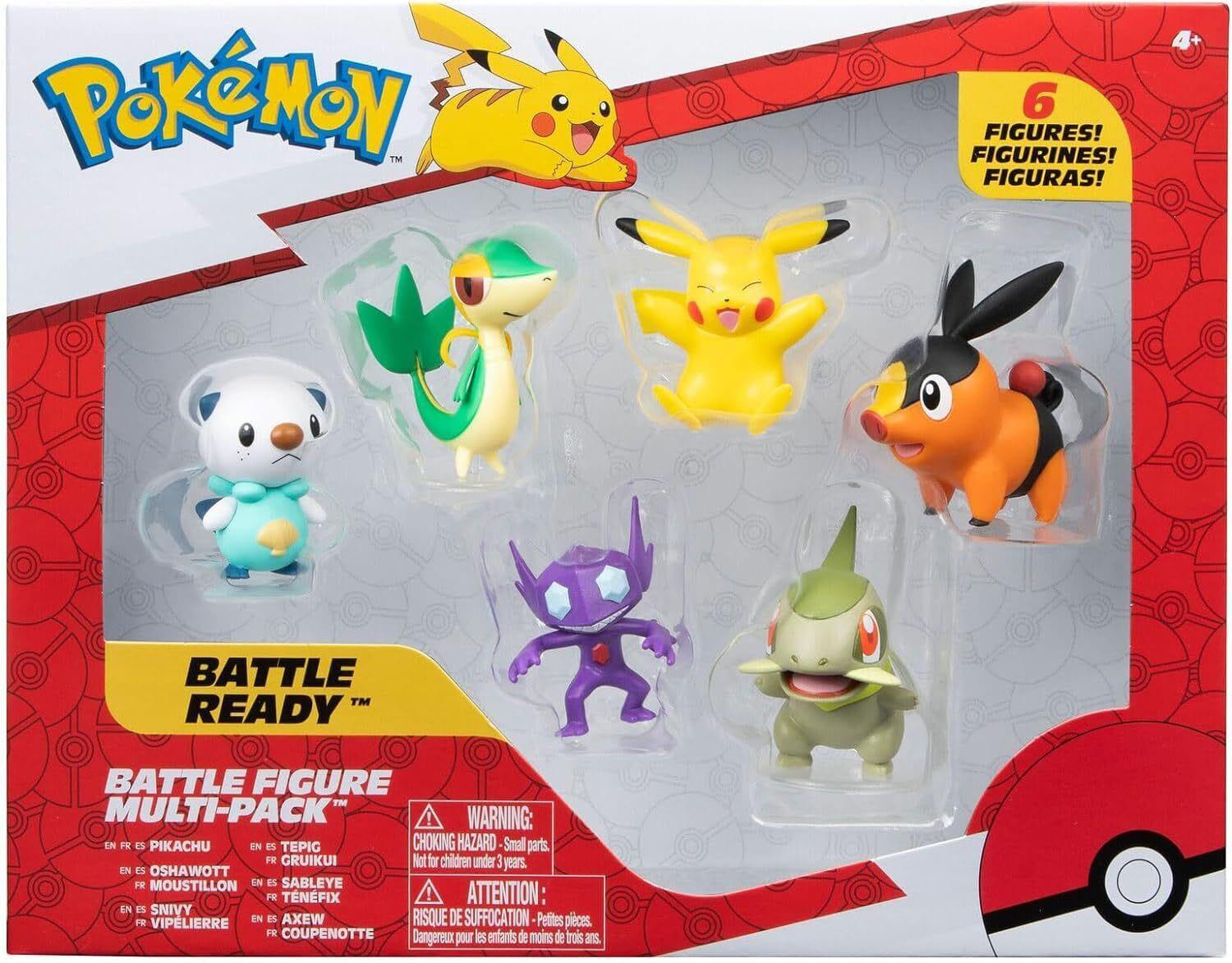 Pokémon Battle Figure Set Figuren 6er-Pack #11 Minifiguren Yokina