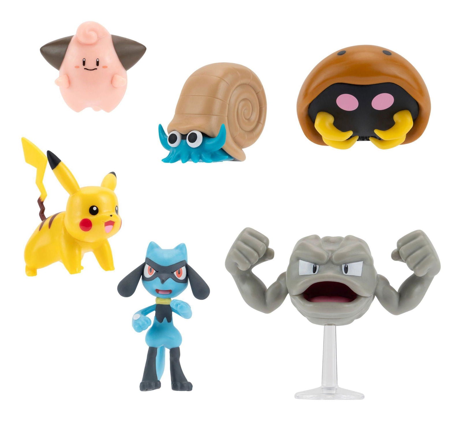 Pokémon Battle Figure Set Figuren 6er-Pack #7 Minifiguren Yokina