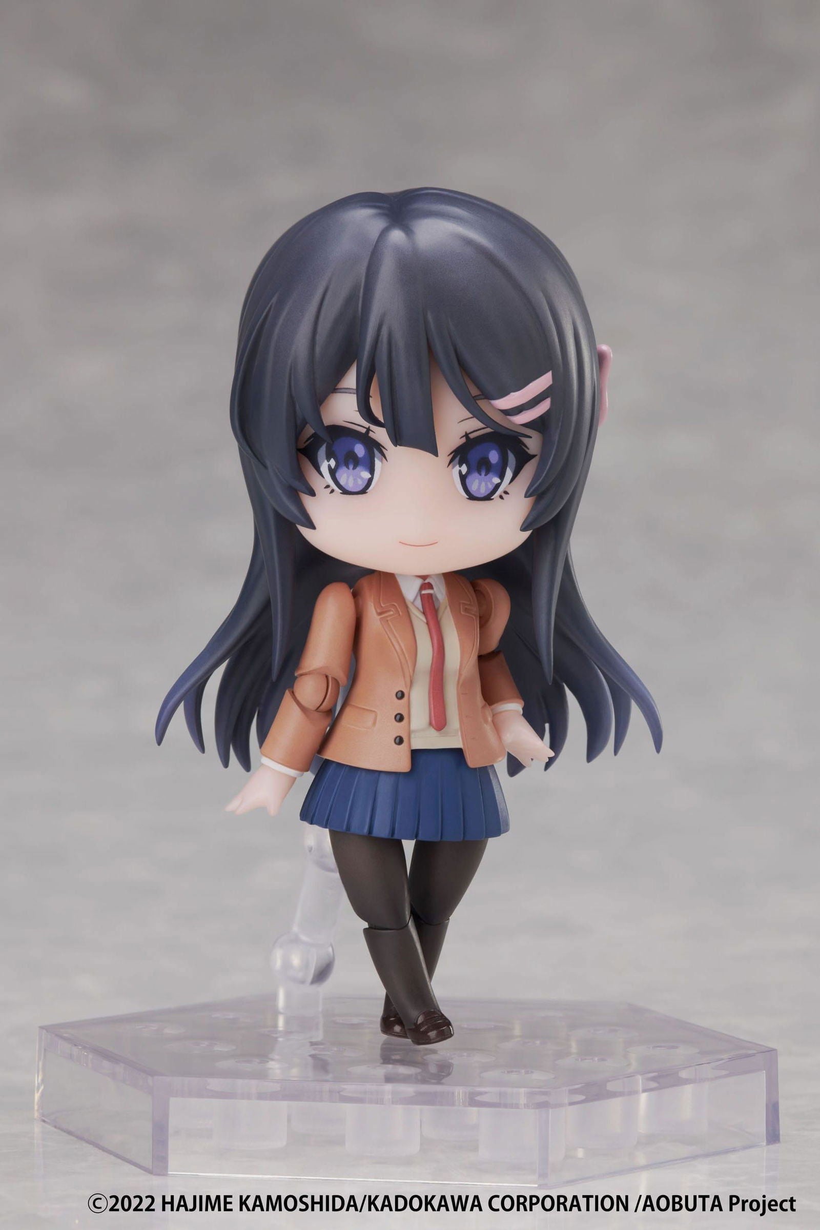 Rascal Does Not Dream of Bunny Girl Senpai Dform Actionfigur Mai Sakurajima 9 cm Nendoroids Yokina