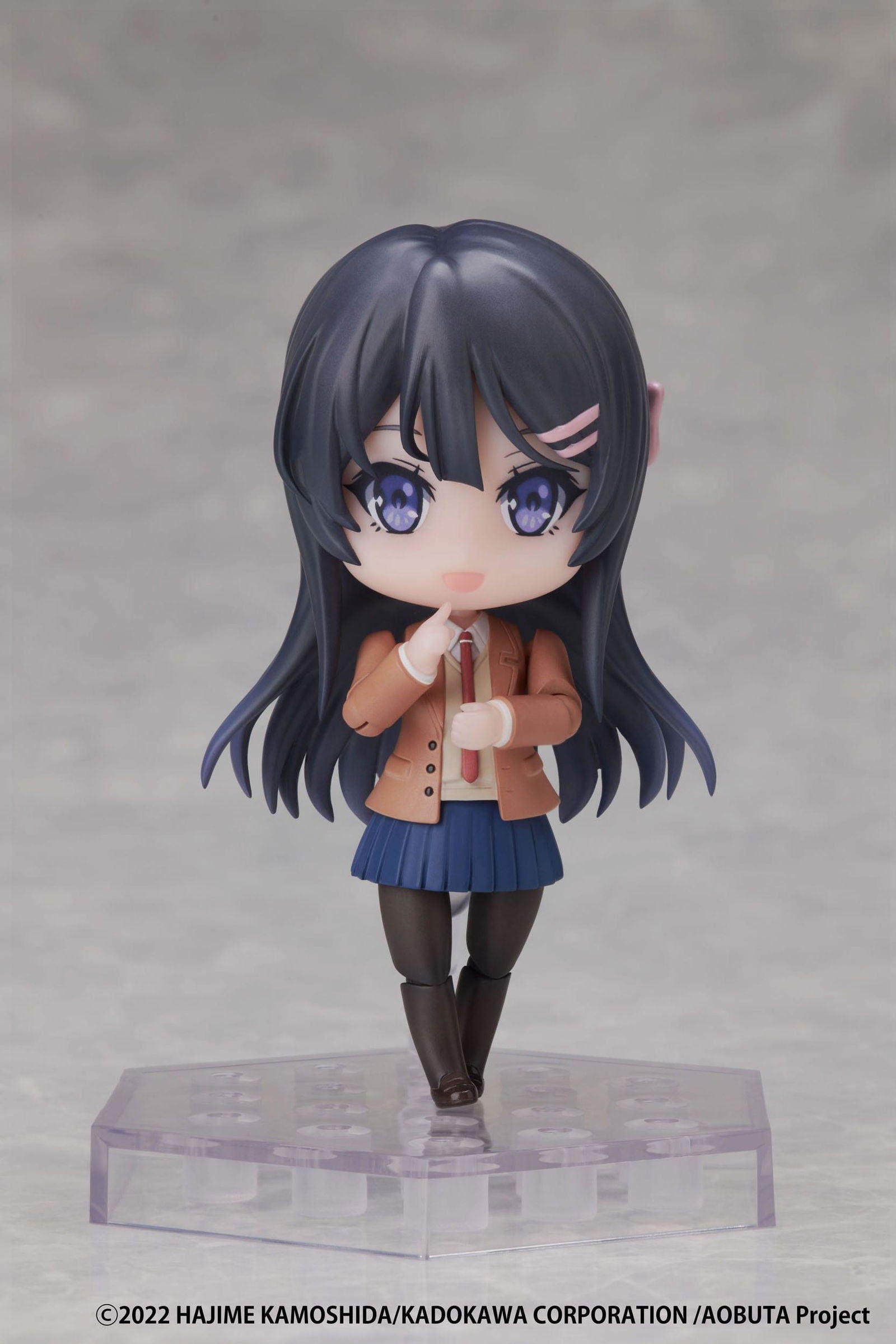 Rascal Does Not Dream of Bunny Girl Senpai Dform Actionfigur Mai Sakurajima 9 cm Nendoroids Yokina