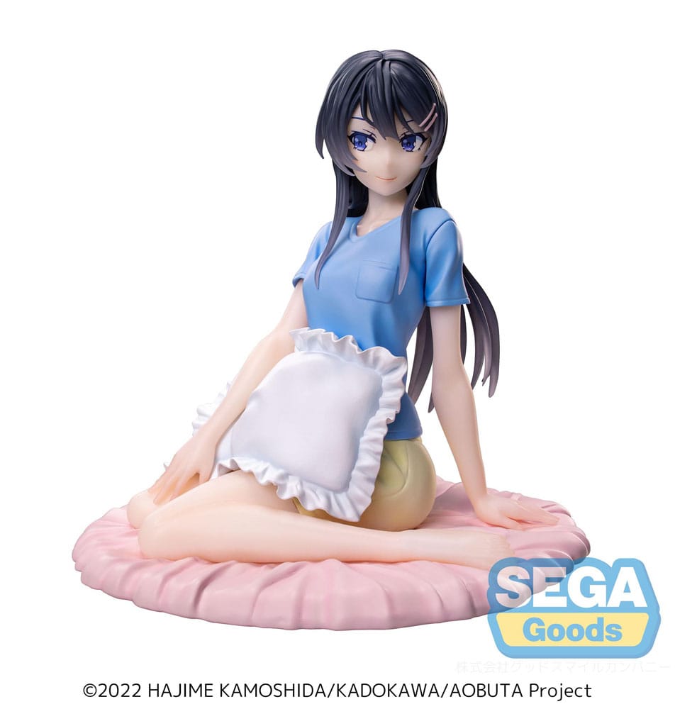Rascal Does Not Dream of Bunny Girl Senpai Luminasta PVC Statue Mai Sakurajima Pajamas 14 cm Prizefiguren Yokina