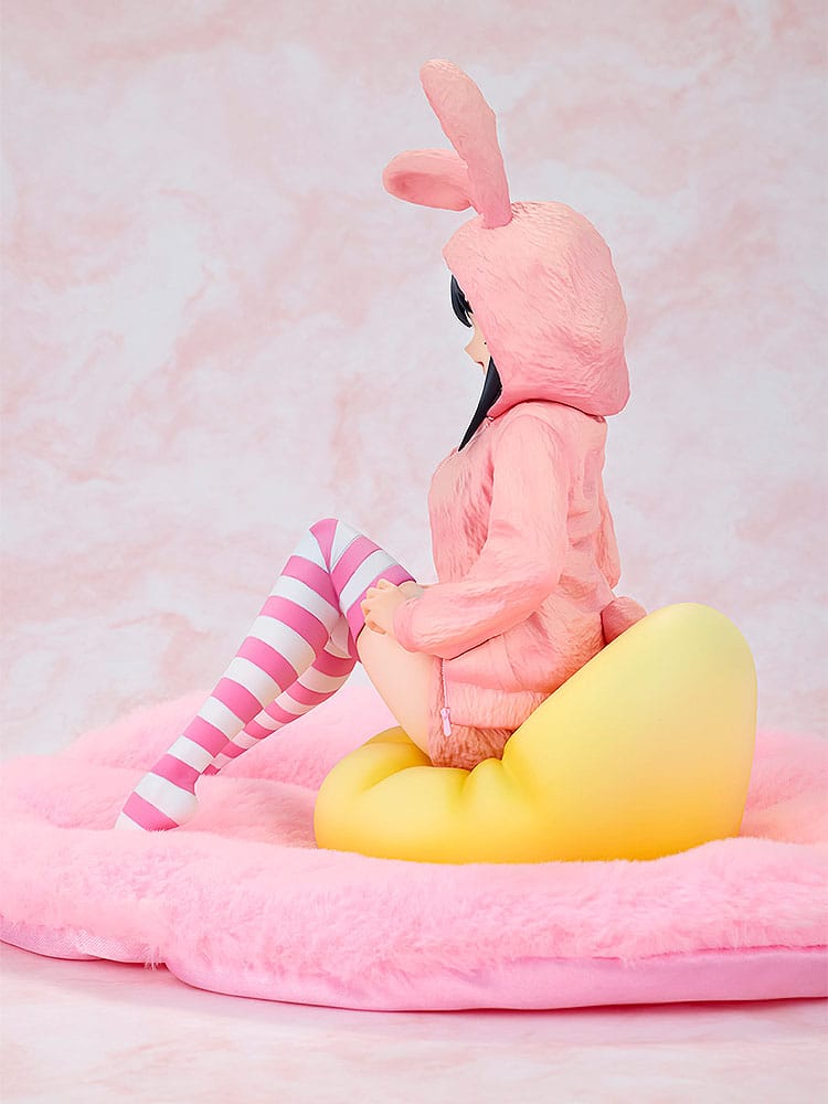 Rascal Does Not Dream of a Knapsack Kid PVC Statue 1/7 Mai Sakurajima Hoodie Look Rabbit Ears Ver. 18 cm Scalefiguren Yokina