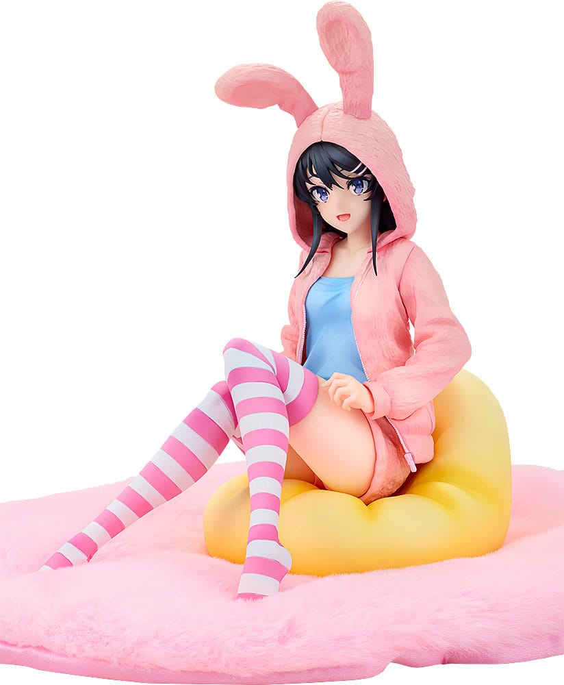 Rascal Does Not Dream of a Knapsack Kid PVC Statue 1/7 Mai Sakurajima Hoodie Look Rabbit Ears Ver. 18 cm Scalefiguren Yokina