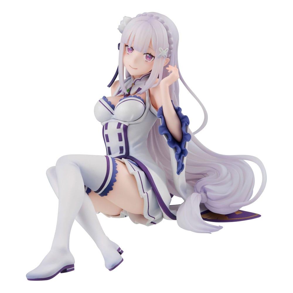 Re:ZERO Starting Life in Another World Melty Princess PVC Statue Emilia Palm Size 9 cm Prizefiguren Yokina