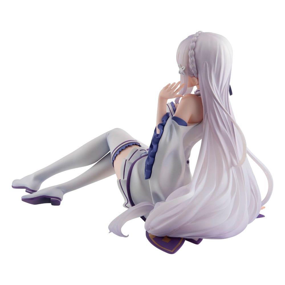 Re:ZERO Starting Life in Another World Melty Princess PVC Statue Emilia Palm Size 9 cm Prizefiguren Yokina