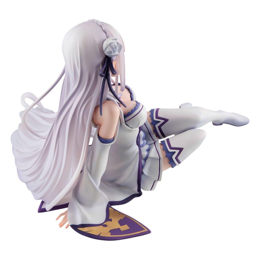 Re:ZERO Starting Life in Another World Melty Princess PVC Statue Emilia Palm Size 9 cm Prizefiguren Yokina