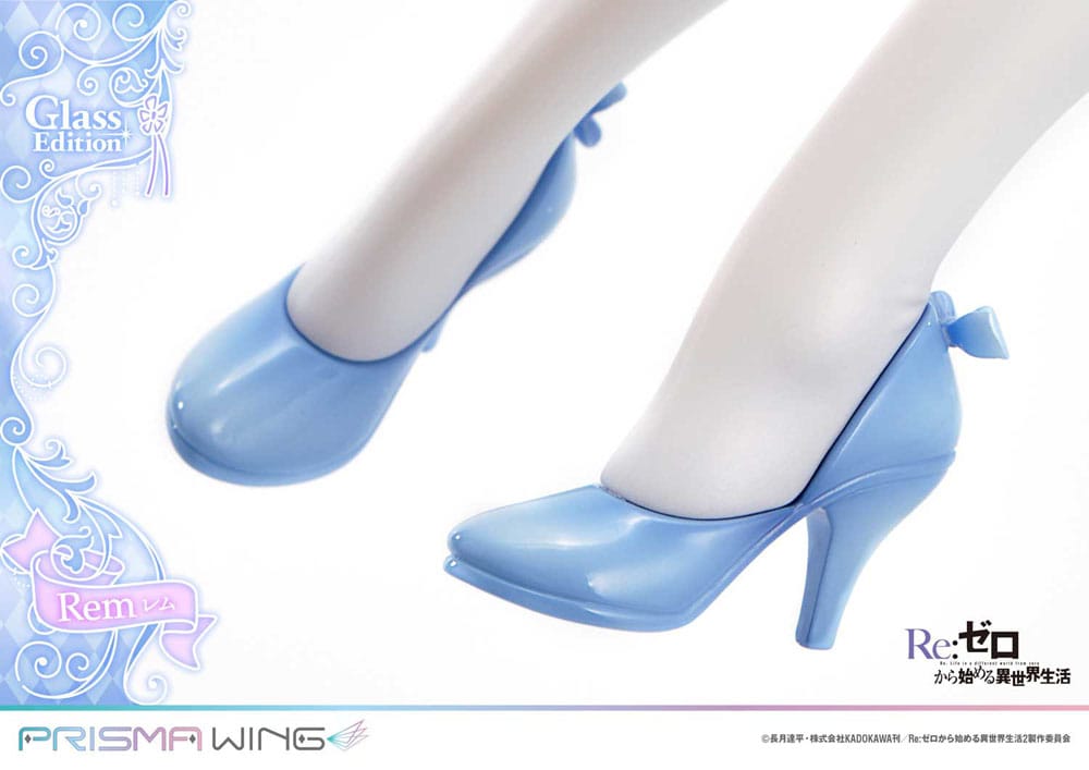 Re:Zero - Starting Life in Another World Prisma Wing PVC Statue 1/7 Rem Glass Edition 23 cm Scalefiguren Yokina