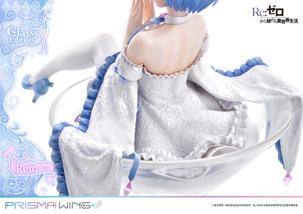 Re:Zero - Starting Life in Another World Prisma Wing PVC Statue 1/7 Rem Glass Edition 23 cm Scalefiguren Yokina