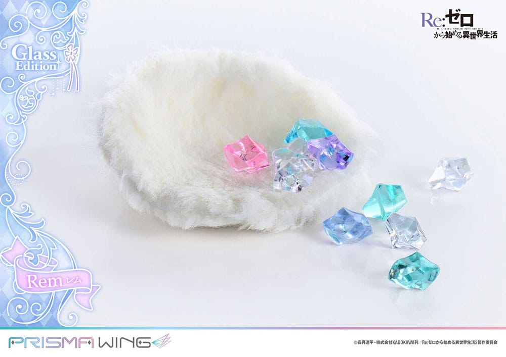 Re:Zero - Starting Life in Another World Prisma Wing PVC Statue 1/7 Rem Glass Edition 23 cm Scalefiguren Yokina