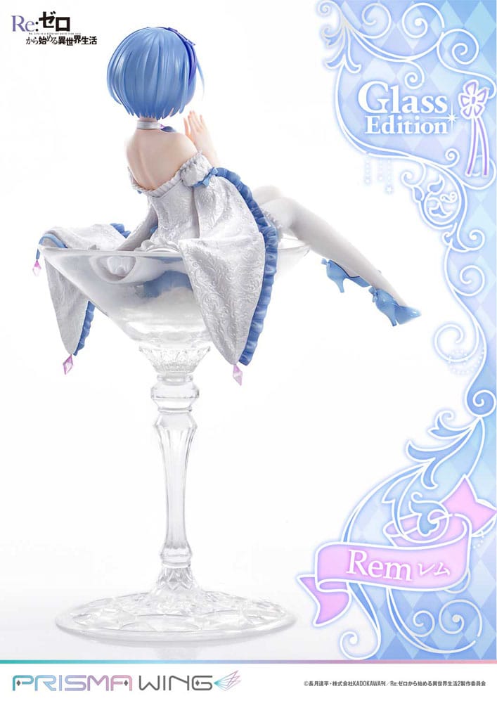 Re:Zero - Starting Life in Another World Prisma Wing PVC Statue 1/7 Rem Glass Edition 23 cm Scalefiguren Yokina