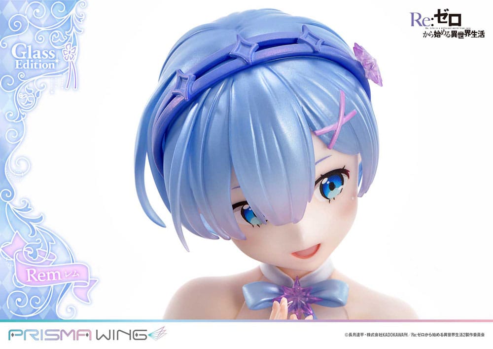 Re:Zero - Starting Life in Another World Prisma Wing PVC Statue 1/7 Rem Glass Edition 23 cm Scalefiguren Yokina