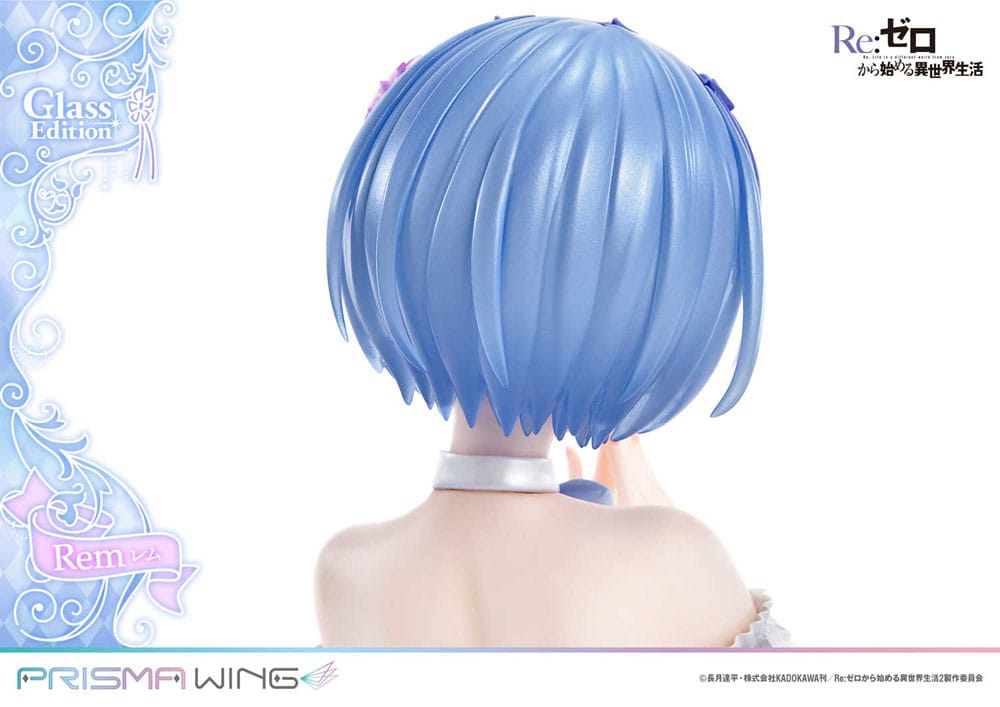 Re:Zero - Starting Life in Another World Prisma Wing PVC Statue 1/7 Rem Glass Edition 23 cm Scalefiguren Yokina