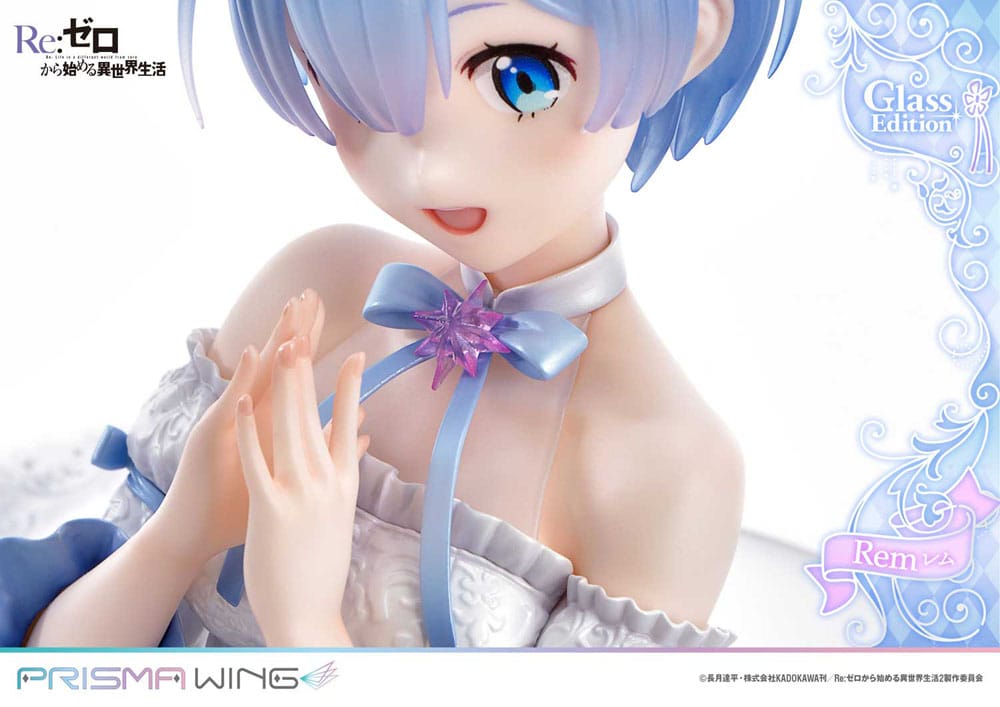 Re:Zero - Starting Life in Another World Prisma Wing PVC Statue 1/7 Rem Glass Edition 23 cm Scalefiguren Yokina