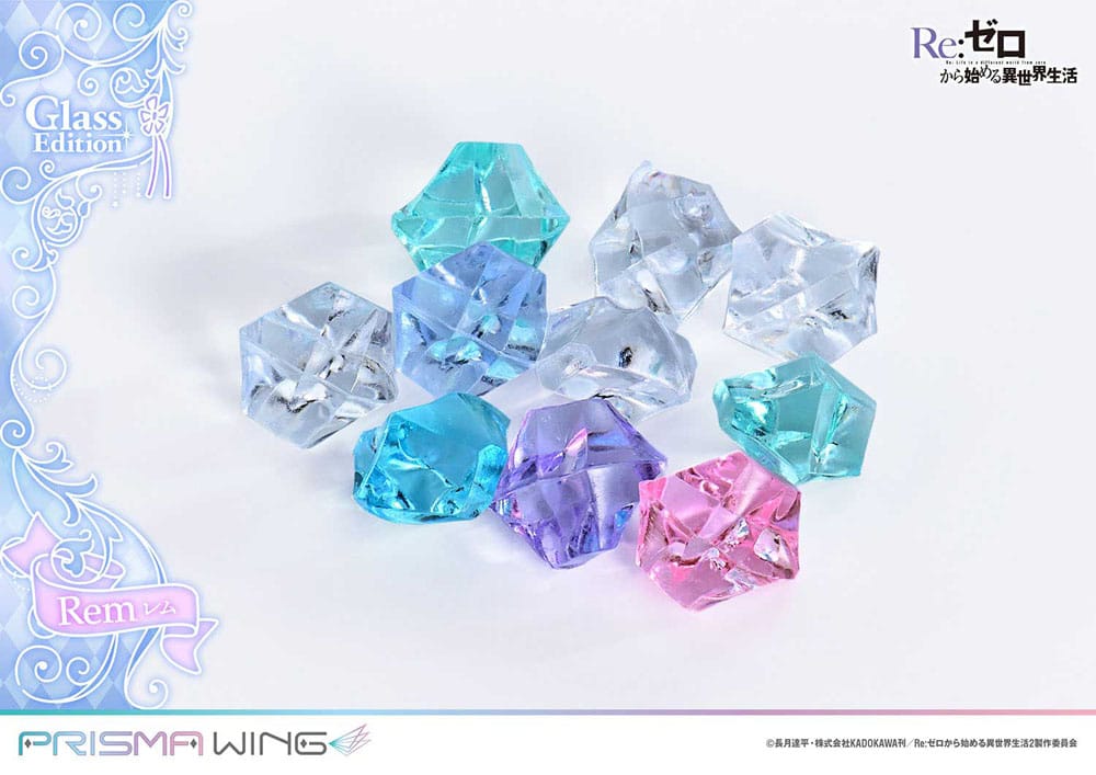 Re:Zero - Starting Life in Another World Prisma Wing PVC Statue 1/7 Rem Glass Edition 23 cm Scalefiguren Yokina