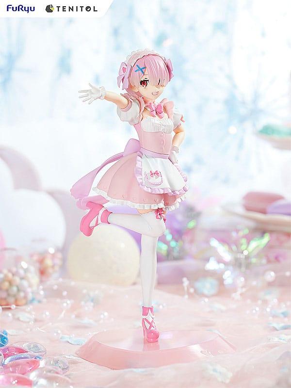 Re:Zero - Starting Life in Another World Statue Yumekawa Maid Ram 20 cm Prizefiguren Yokina