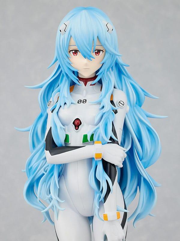 Rebuild of Evangelion Pop Up Parade XL PVC Statue Rei Ayanami: Long Hair Ver. 38 cm Prizefiguren Yokina