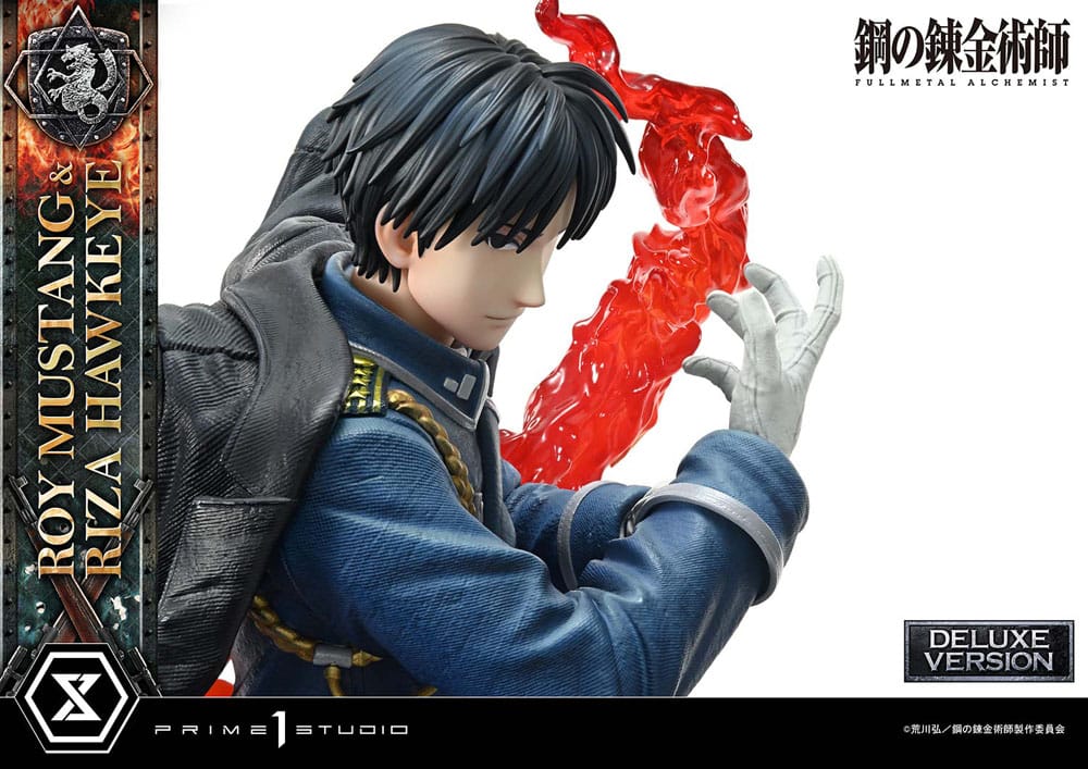 Roy Mustang & Riza Hawkeye Deluxe Version Concept Masterline Statue 1/6 50 cm Fullmetal Alchemist Scalefiguren Yokina