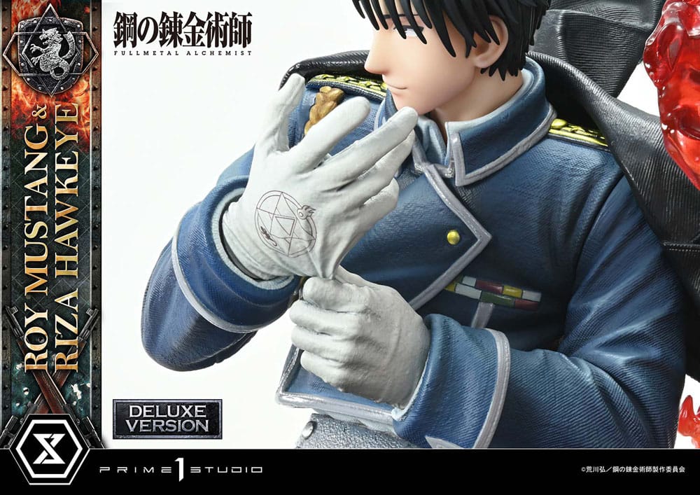 Roy Mustang & Riza Hawkeye Deluxe Version Concept Masterline Statue 1/6 50 cm Fullmetal Alchemist Scalefiguren Yokina