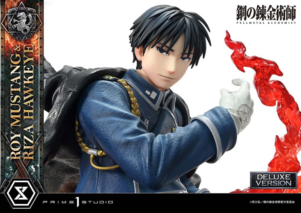 Roy Mustang & Riza Hawkeye Deluxe Version Concept Masterline Statue 1/6 50 cm Fullmetal Alchemist Scalefiguren Yokina