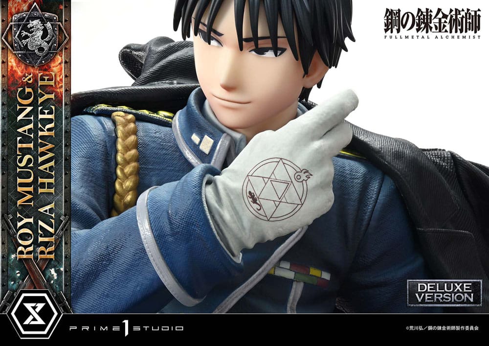 Roy Mustang & Riza Hawkeye Deluxe Version Concept Masterline Statue 1/6 50 cm Fullmetal Alchemist Scalefiguren Yokina