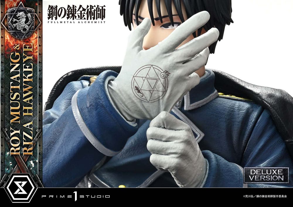 Roy Mustang & Riza Hawkeye Deluxe Version Concept Masterline Statue 1/6 50 cm Fullmetal Alchemist Scalefiguren Yokina