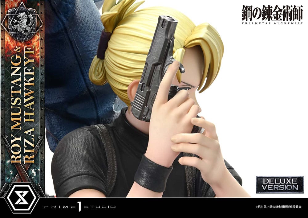 Roy Mustang & Riza Hawkeye Deluxe Version Concept Masterline Statue 1/6 50 cm Fullmetal Alchemist Scalefiguren Yokina