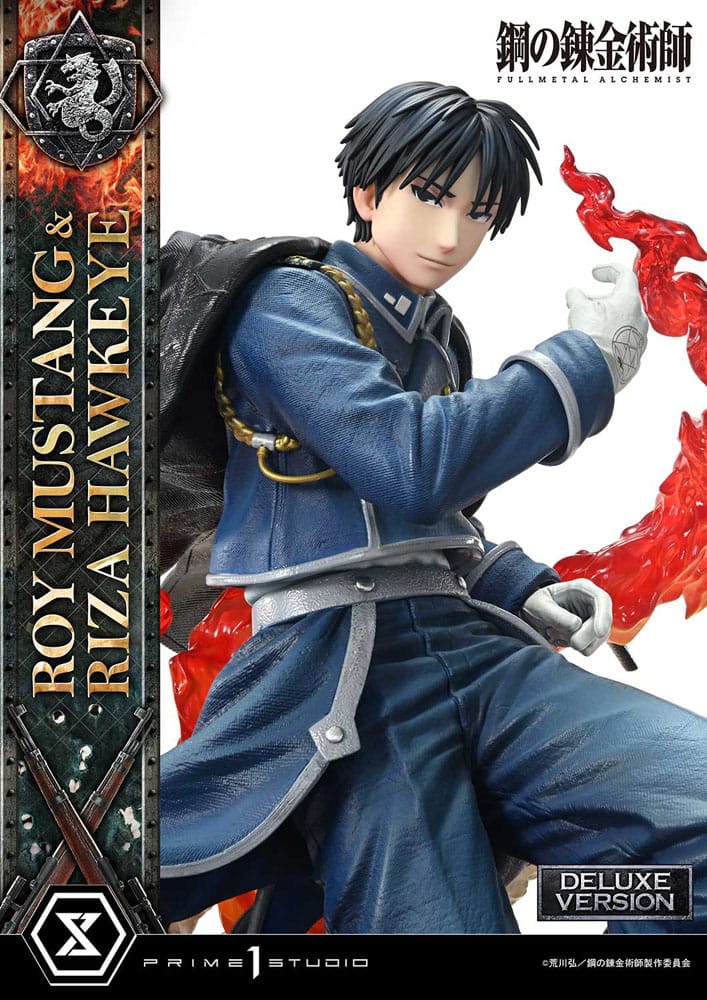 Roy Mustang & Riza Hawkeye Deluxe Version Concept Masterline Statue 1/6 50 cm Fullmetal Alchemist Scalefiguren Yokina