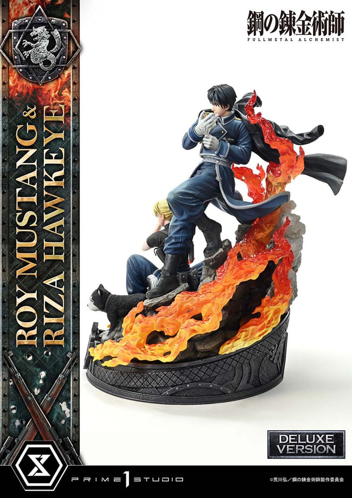 Roy Mustang & Riza Hawkeye Deluxe Version Concept Masterline Statue 1/6 50 cm Fullmetal Alchemist Scalefiguren Yokina