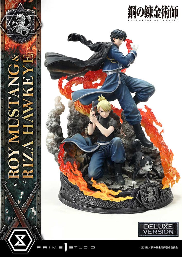 Roy Mustang & Riza Hawkeye Deluxe Version Concept Masterline Statue 1/6 50 cm Fullmetal Alchemist -  - Yokina