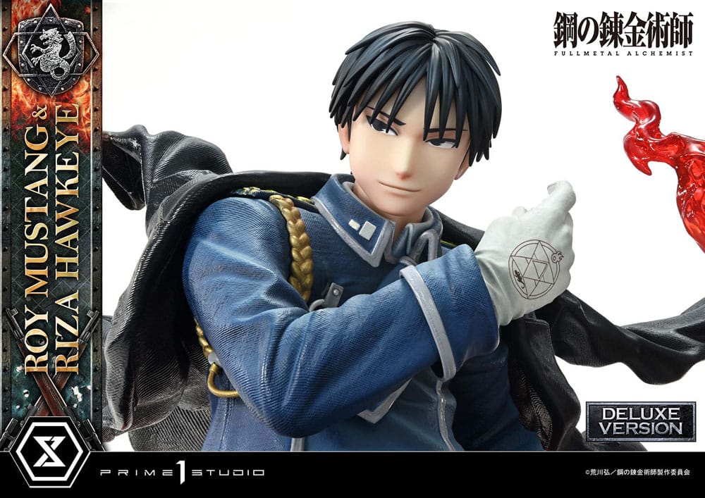 Roy Mustang & Riza Hawkeye Deluxe Version Concept Masterline Statue 1/6 50 cm Fullmetal Alchemist -  - Yokina