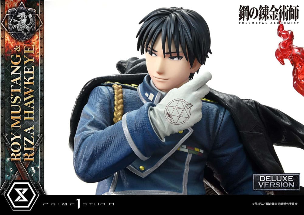 Roy Mustang & Riza Hawkeye Deluxe Version Concept Masterline Statue 1/6 50 cm Fullmetal Alchemist -  - Yokina