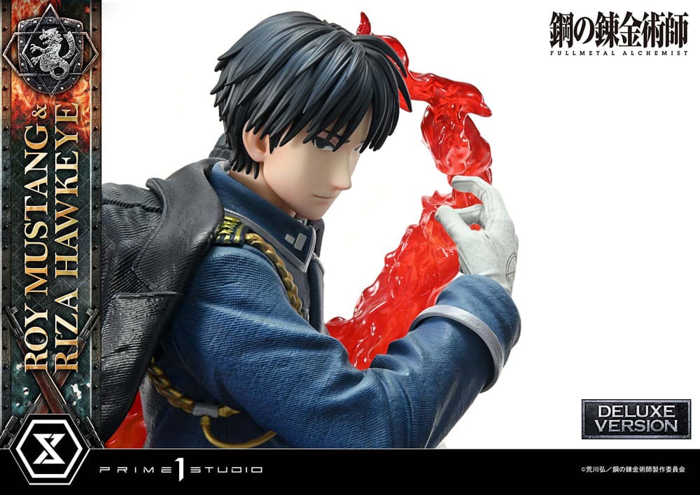 Roy Mustang & Riza Hawkeye Deluxe Version Concept Masterline Statue 1/6 50 cm Fullmetal Alchemist -  - Yokina