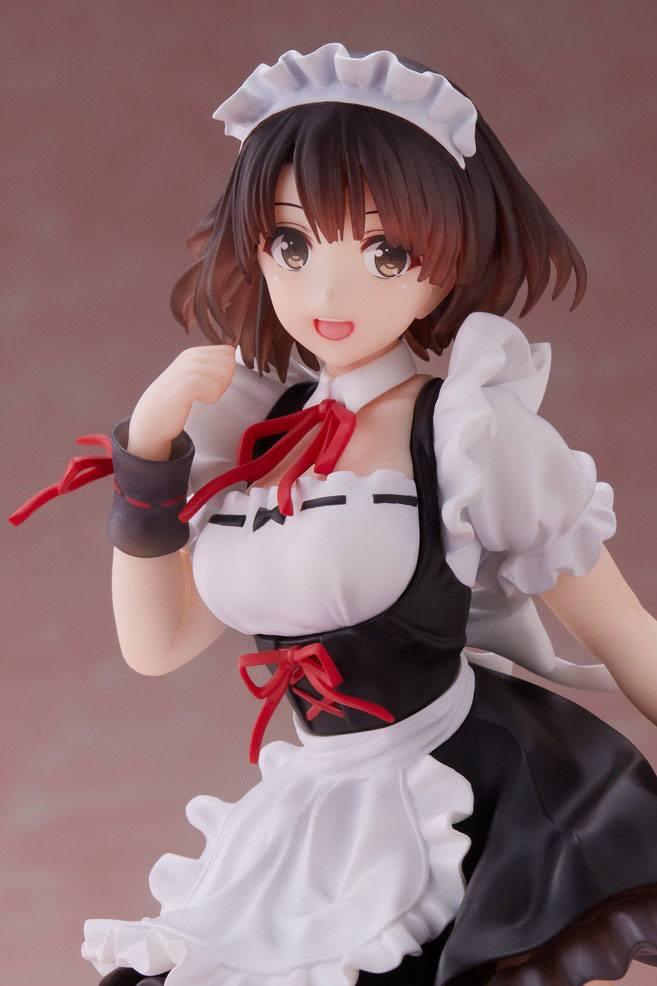 Saekano PVC Statue Megumi Kato Maid Dress Ver. 20 cm Prizefiguren Yokina