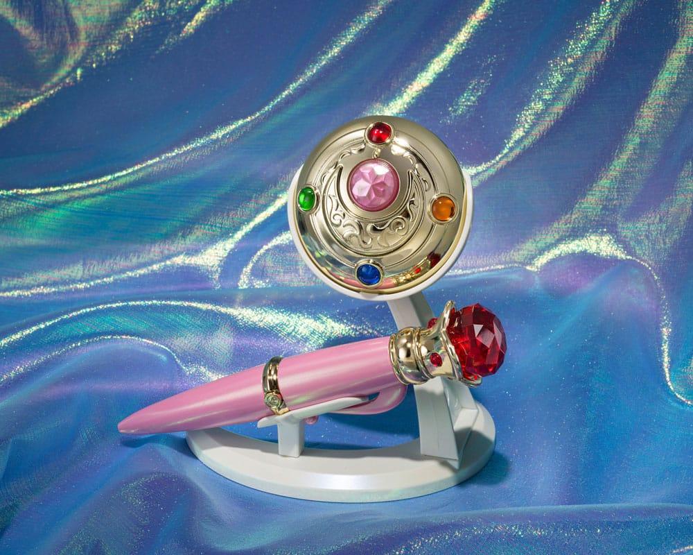 Sailor Moon Proplica Replik Verwandlungsbrosche & Verwandlungsfüller Set Brilliant Color Edition Scalefiguren Yokina