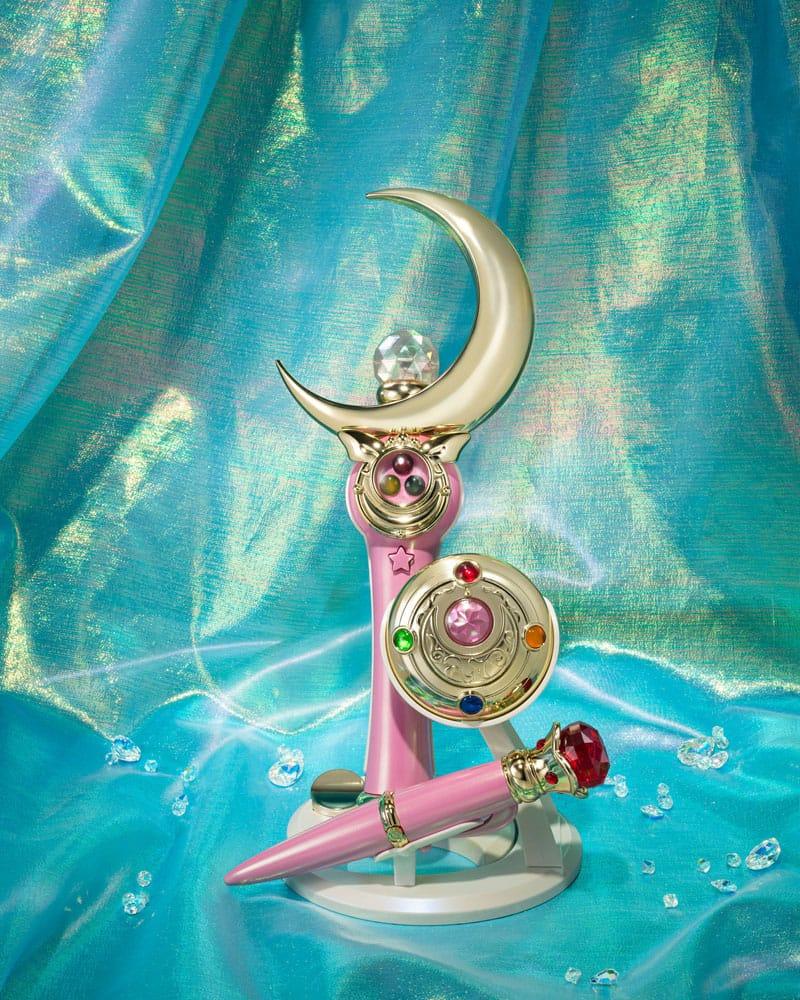 Sailor Moon Proplica Replik Verwandlungsbrosche & Verwandlungsfüller Set Brilliant Color Edition Scalefiguren Yokina