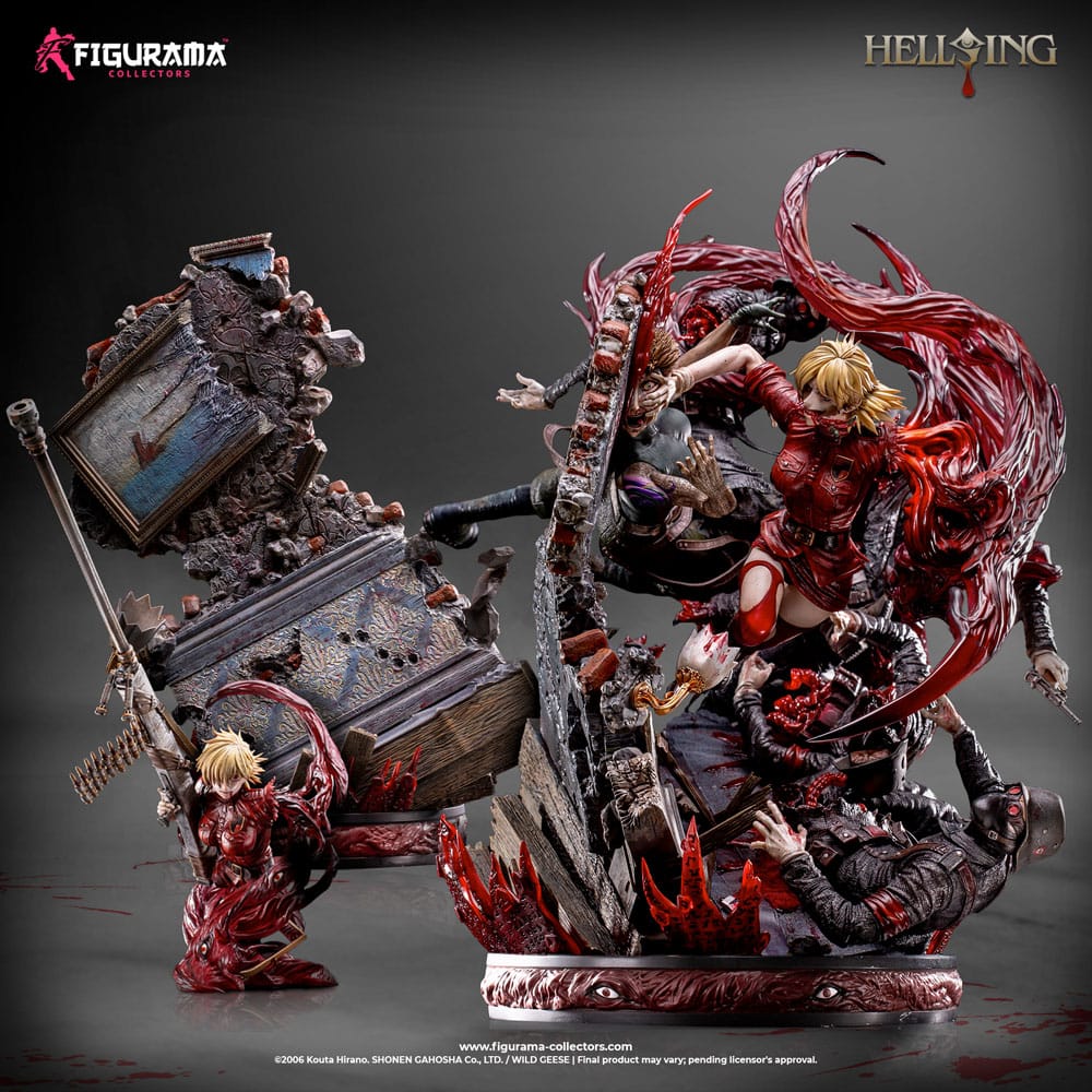 Seras Victoria Elite Exclusive Statue 1/5 25 cm Hellsing Ultimate Scalefiguren Yokina