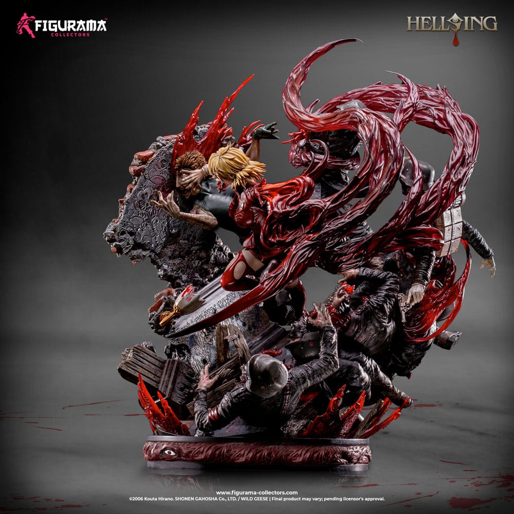 Seras Victoria Elite Exclusive Statue 1/5 25 cm Hellsing Ultimate Scalefiguren Yokina