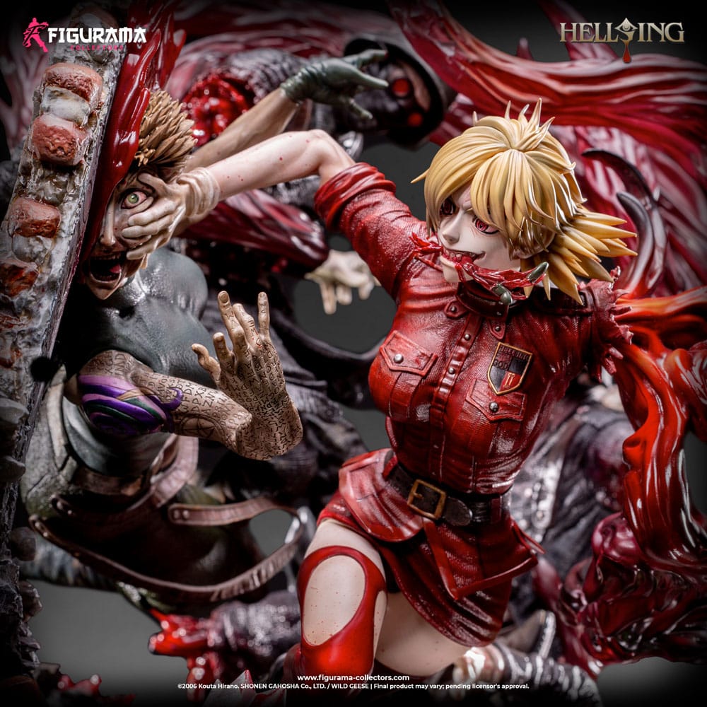 Seras Victoria Elite Exclusive Statue 1/5 25 cm Hellsing Ultimate Scalefiguren Yokina