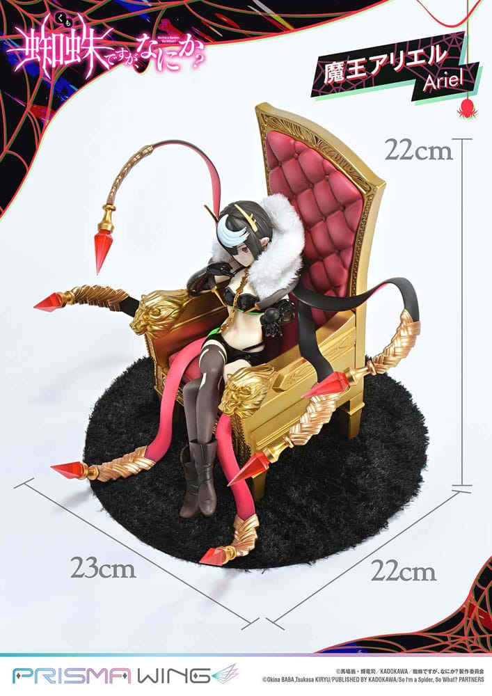So I'm a Spider, So What? Prisma Wing PVC Statue 1/7 Ariel 22 cm Scalefiguren Yokina