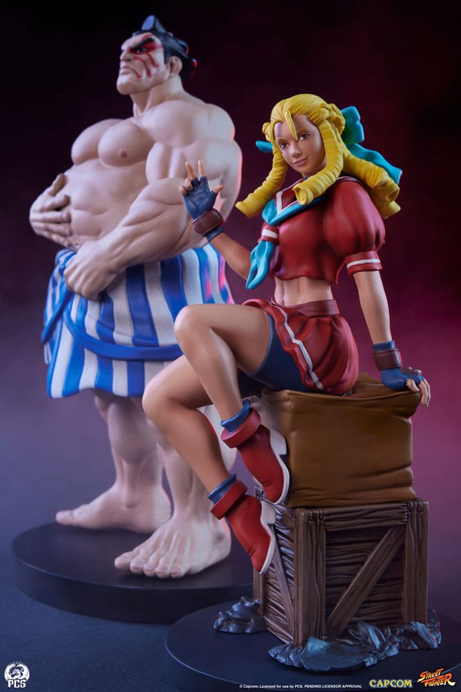 Street Fighter Street Jam Statuen 1/10 Karin & E. Honda Scalefiguren Yokina