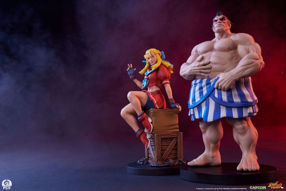 Street Fighter Street Jam Statuen 1/10 Karin & E. Honda Scalefiguren Yokina