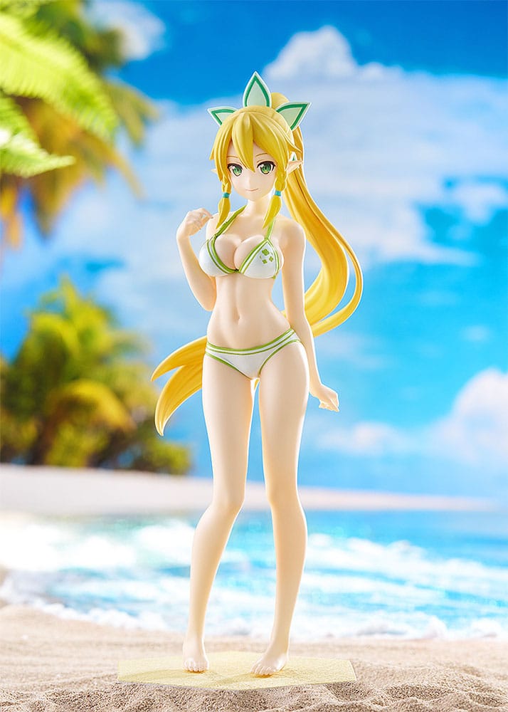 Sword Art Online Progressive: Scherzo of Deep Night Pop Up Parade PVC Statue Beach Queens Leafa 17 cm Prizefiguren Yokina