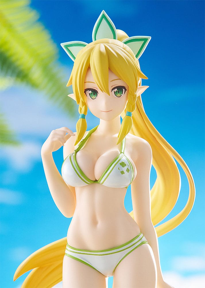 Sword Art Online Progressive: Scherzo of Deep Night Pop Up Parade PVC Statue Beach Queens Leafa 17 cm Prizefiguren Yokina