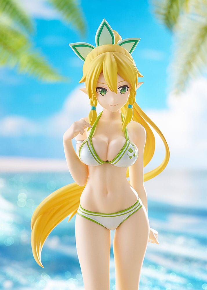 Sword Art Online Progressive: Scherzo of Deep Night Pop Up Parade PVC Statue Beach Queens Leafa 17 cm Prizefiguren Yokina