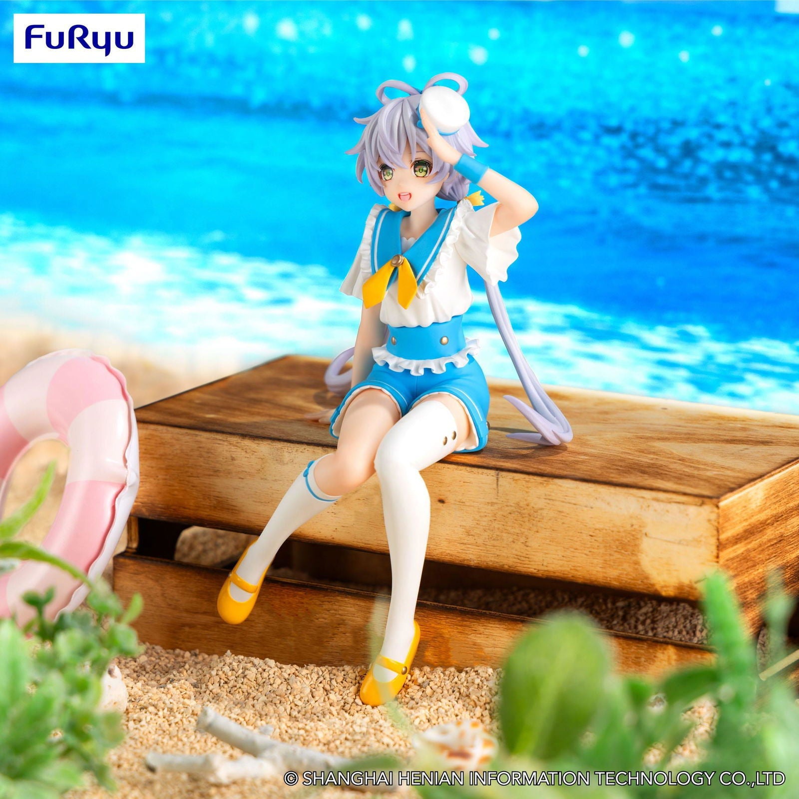 Vsinger Noodle Stopper PVC Statue V Singer Luo Tian Yi Marine Style Ver. 16 cm Prizefiguren Yokina