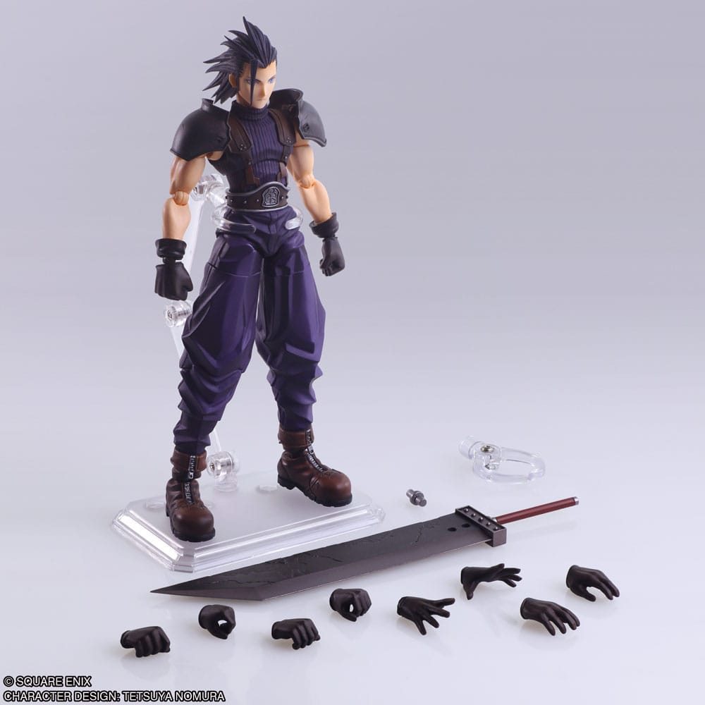 Zack Fair Bring Arts Actionfigur 16 cm Final Fantasy VII Figmas Yokina