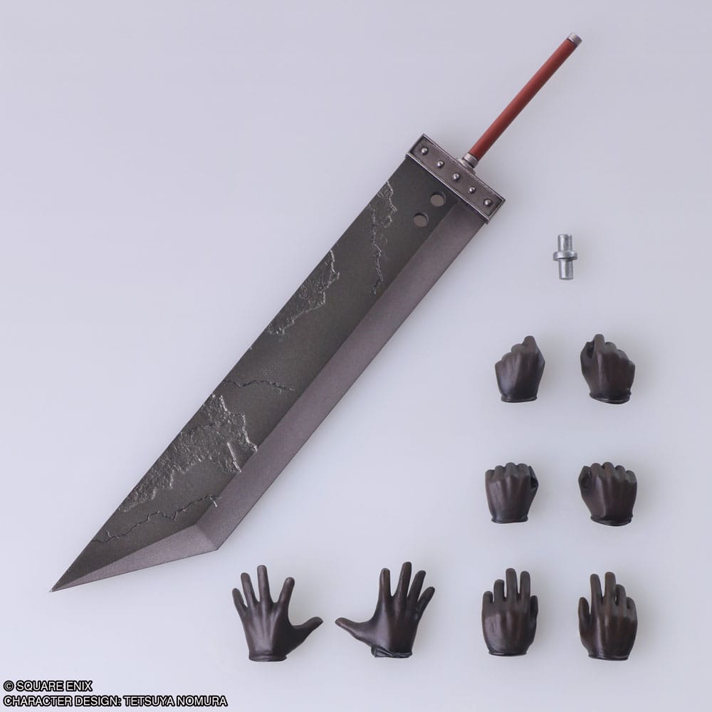 Zack Fair Bring Arts Actionfigur 16 cm Final Fantasy VII Figmas Yokina