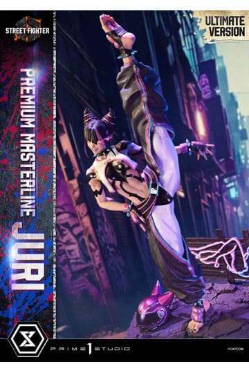 Street Fighter 6 Premium Masterline Series Statue 1/4 Juri Ultimate Bonus Version 58 cm Scalefiguren Yokina