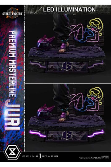 Street Fighter 6 Premium Masterline Series Statue 1/4 Juri Ultimate Bonus Version 58 cm Scalefiguren Yokina